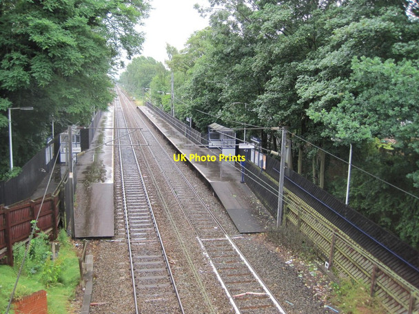 Photo 6"x4" Woodsmoor railway station, Stockport Hazel Grove\/SJ9286 c2010