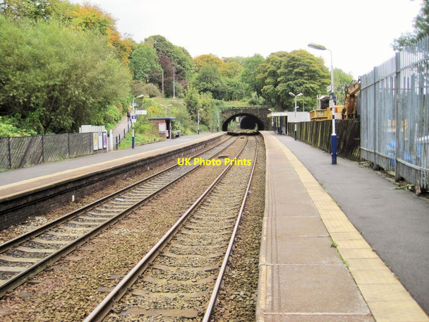 Photo 6"x4" Disley railway station, Cheshire New Mills\/SJ9985 c2012