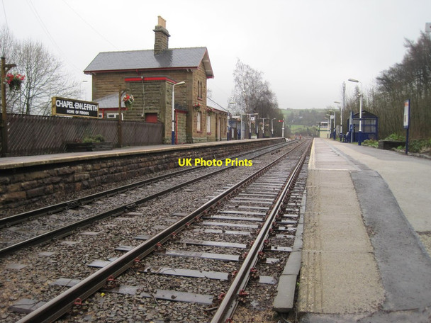 Photo 6"x4" Chapel-en-le-Frith railway station, Derbyshire Chapel-en-le-Frith c2012