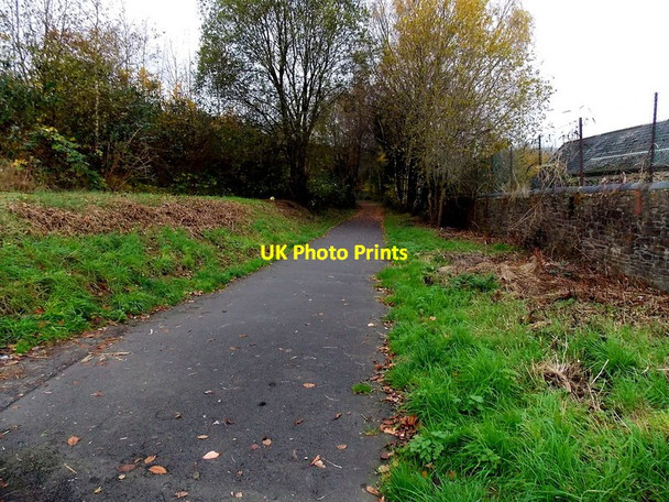 Photo 6"x4" Path into Barry Sidings Country Park, Pontypridd Pontypridd\/ST0789 c2014
