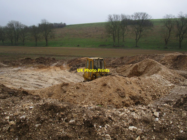Photo 6"x4" Excavations in Brubber Dale Thixendale c2014