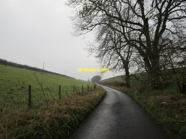 Photo 6"x4" The road through Fother Dale Thixendale c2014