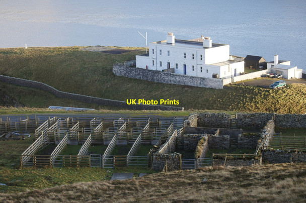 Photo 6"x4" Hermaness sheep pens at Burrafirth Burrafirth c2014