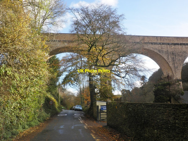 Photo 6"x4" The railway viaduct, Chelfham Chelfham c2014