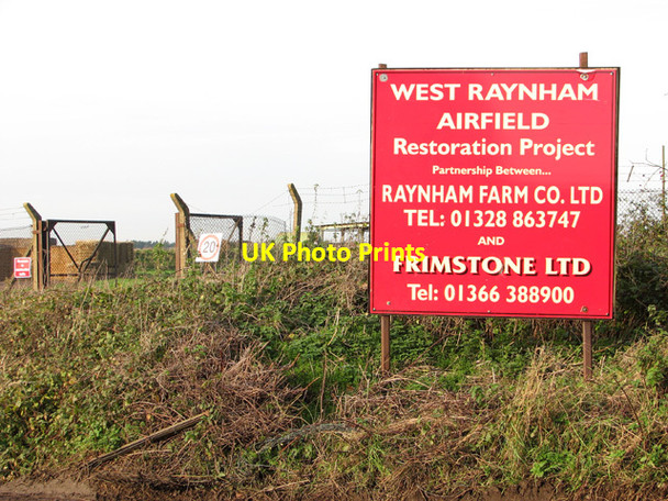 Photo 6"x4" West Raynham Airfield Restoration Project South Raynham c2014