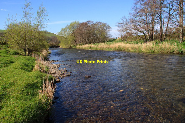 Photo 6"x4" Afon Ystwyth near Tanybwlch Aberystwyth c2014