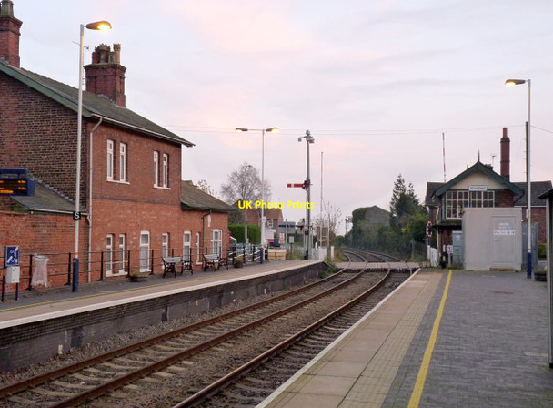 Photo 6"x4" Wainfleet Station Wainfleet St Mary c2014
