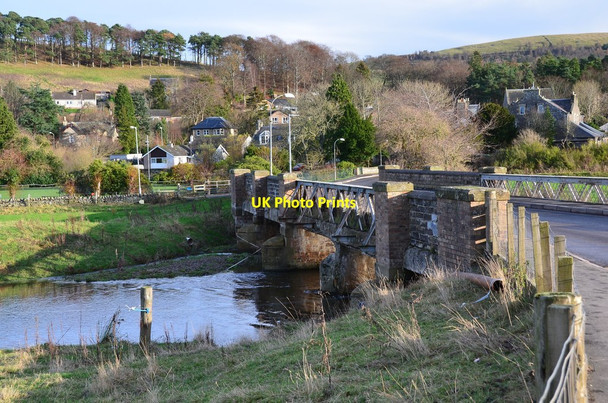 Photo 6"x4" Bridge over the Gala Water, Stow Stagehall c2014