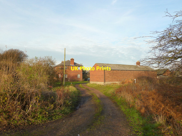 Photo 6"x4" Moss Farm from the Coach Road, Rainford Rainford c2014