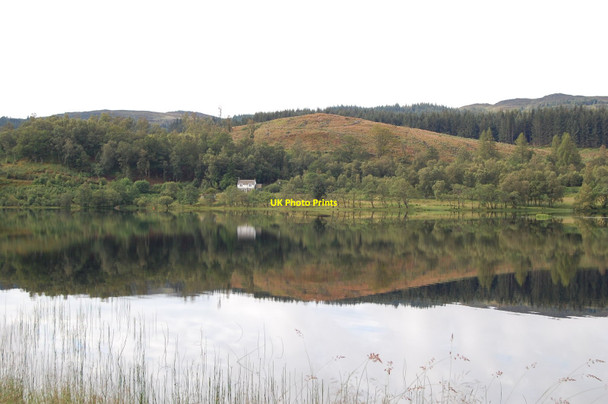 Photo 6"x4" Reflections on Loch Achray Brig o' Turk c2011
