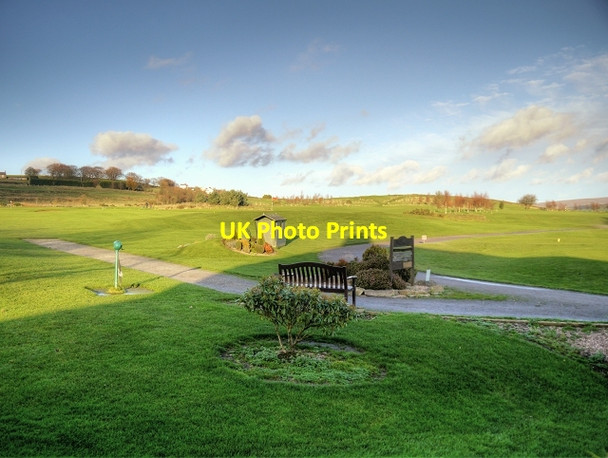 Photo 6"x4" New Mills Golf Course New Mills\/SJ9985 c2014