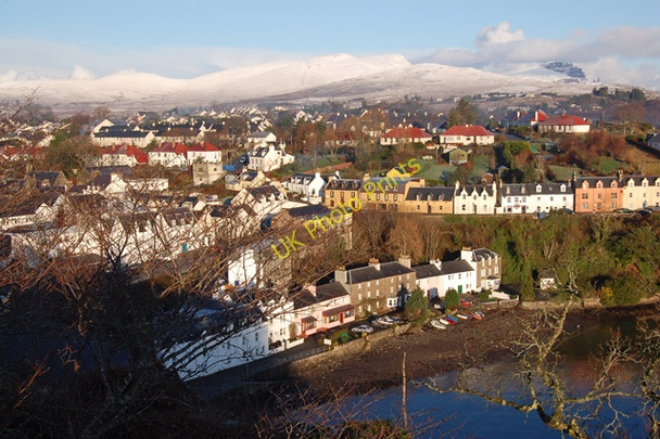 Photo 6"x4" Portree from the Lump Portree \/ Port Righ c2008