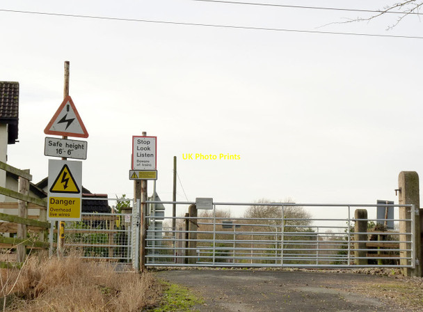 Photo 6"x4" Scrooby Level Crossing Scrooby c2014