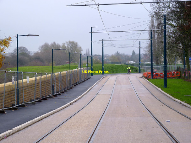 Photo 6"x4" Alongside Coronation Avenue West Bridgford c2014