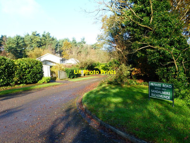 Photo 6"x4" Private access road off Woodlands Ride South Ascot c2014
