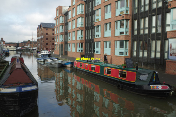 Photo 6"x4" Barge Arm, Gloucester Docks Gloucester c2014