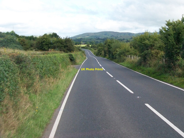 Photo 6"x4" An undulating section of the Bann Road (A50) east of Ballyward Ballyward c2014
