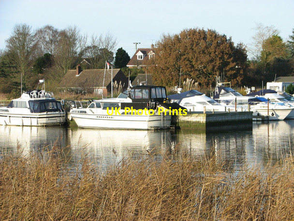 Photo 6"x4" Boats moored at Reedham Reedham\/TG4201 c2014