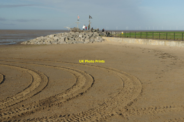 Photo 6"x4" Hoylake Beach Hoylake c2014