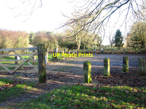 Photo 6"x4" Car park beside the Marriott's Way Morton\/TG1217 c2014