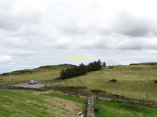 Photo 6"x4" The Mother of the Hill shrine car park at the Windy Gap Finnis c2014