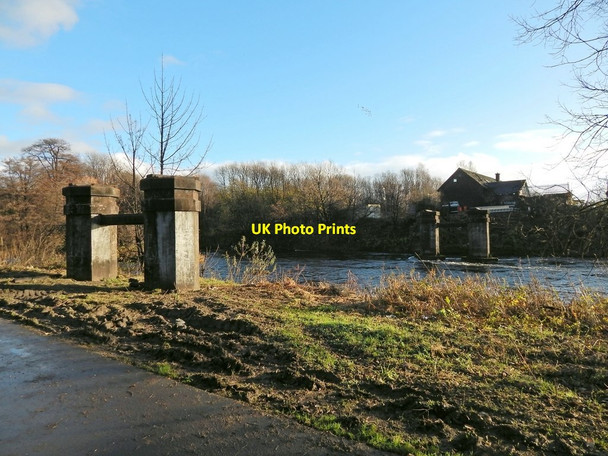 Photo 6"x4" Former site of the Black Bridge Alexandria c2014