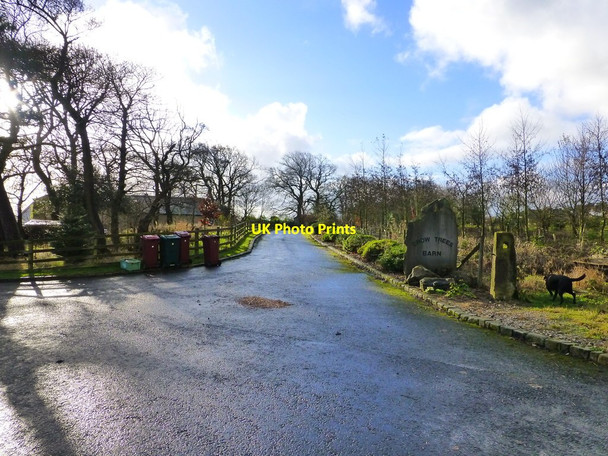 Photo 6"x4" Entrance to Crow Trees Barn Hesketh Lane c2014