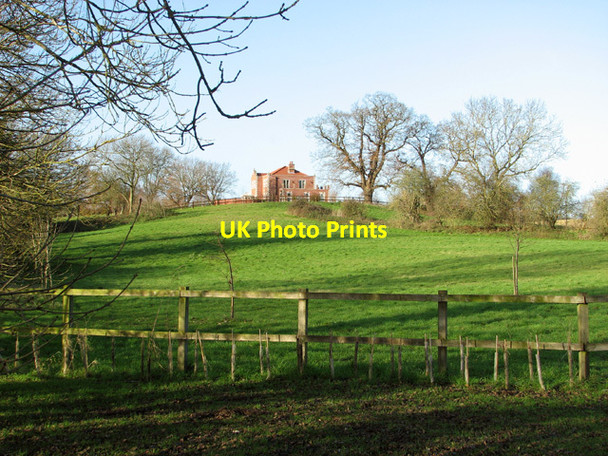 Photo 6"x4" House on the hill Bawdeswell c2014