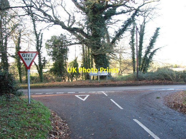Photo 6"x4" Junction by Swanton Lodge Woodgate\/TG0216 c2014