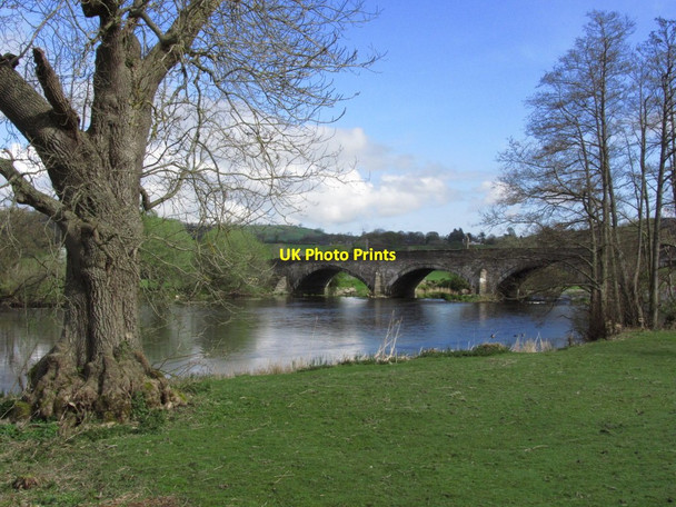 Photo 6"x4" Pont Corwen & the R Dee, W of Corwen Corwen c2014