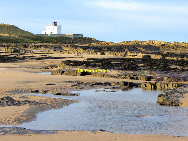 Photo 6"x4" Harkess Rocks Bamburgh c2014