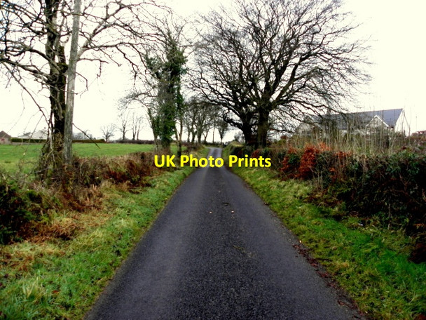 Photo 6"x4" Drumbarley Road, Drumbarley Drumquin c2014