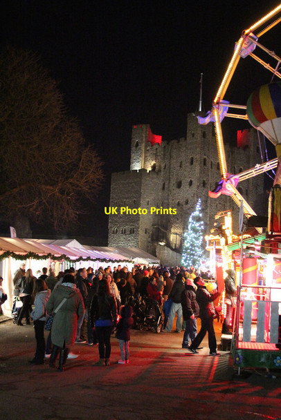 Photo 6"x4" Rochester Christmas Market Rochester\/TQ7268 c2014