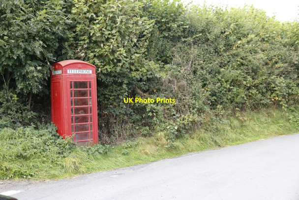 Photo 6"x4" Phonebox at Cregrina Cregrina c2014