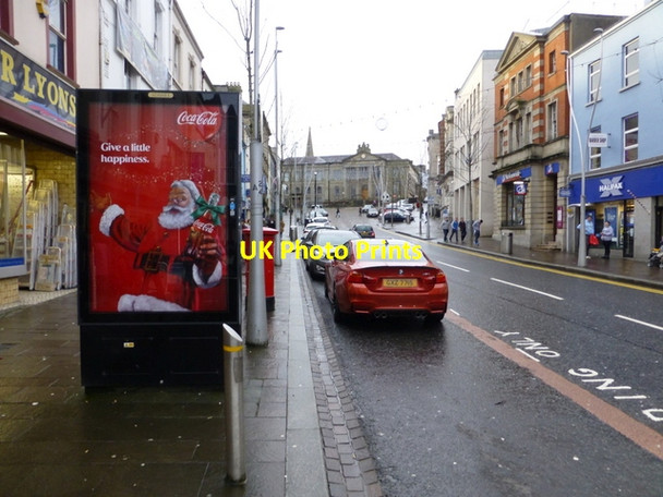 Photo 6"x4" Coca Cola display board, Omagh Omagh c2014