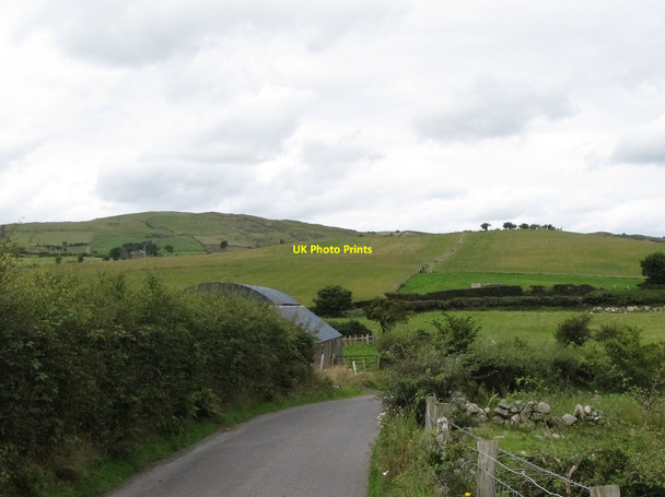 Photo 6"x4" Carney Hill from Lighthouse Road, Ballyward Ballyward c2014