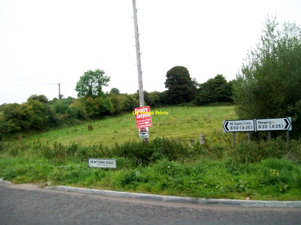 Photo 6"x4" Paddock at the entrance into Newtown Road, Camlough Camlough c2014