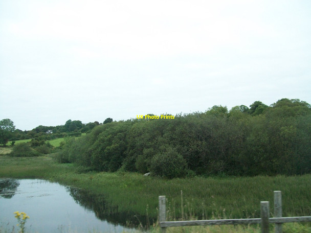 Photo 6"x4" Cut off northern portion of Camlough Lake Camlough c2014