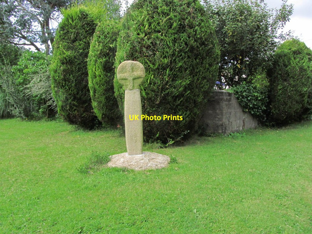 Photo 6"x4" Tregoodwell Ancient Cross, Camelford Tregoodwell c2014
