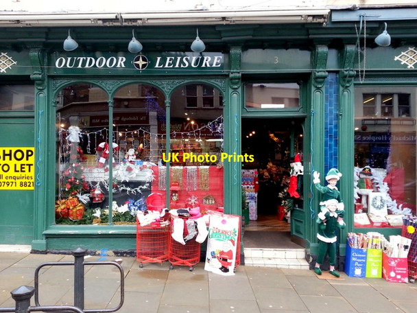 Photo 6"x4" Pop-up Christmas shop Ross-on-Wye c2014