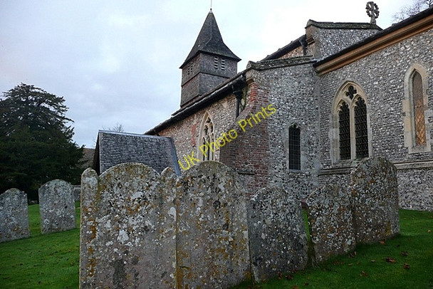 Photo 6"x4" St. Peter's church, Hurstbourne Tarrant Hurstbourne Tarrant c2008