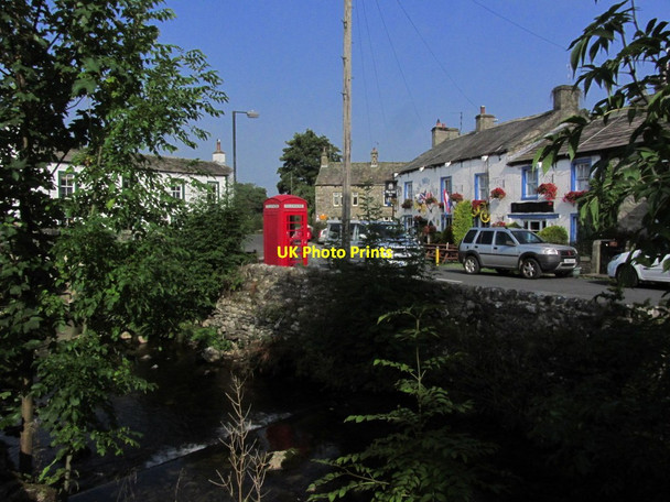 Photo 6"x4" Kettlewell - Centre of village Kettlewell c2014