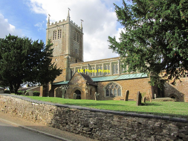 Photo 6"x4" Badby, Northants - Church of St Mary the Virgin Badby c2014