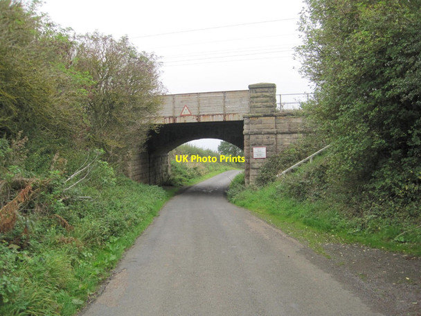 Photo 6"x4" Railway Bridge near High Buston High Buston c2014
