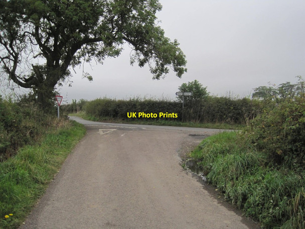 Photo 6"x4" Road Junction near High Buston High Buston c2014
