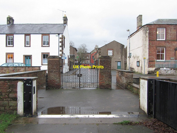 Photo 6"x4" Entrance gates to King George's Field, Chapel Street Appleby-in-Westmorland c2014
