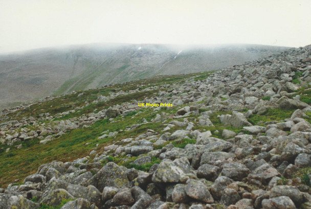 Photo 6"x4" Ridge leading to the south eastern corner of the Ben Macdui plateau Allt Clach nan Taillear c1996