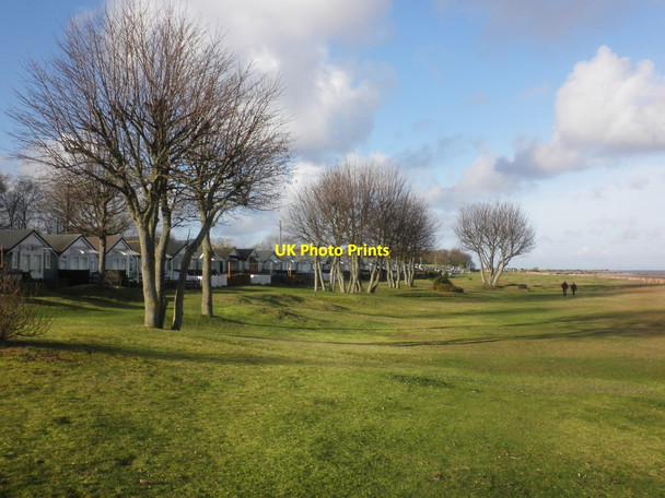 Photo 6"x4" Holiday chalets, Dunster Beach Marsh Street c2014