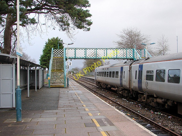 Photo 6"x4" Harlech Station looking north Harlech c2008