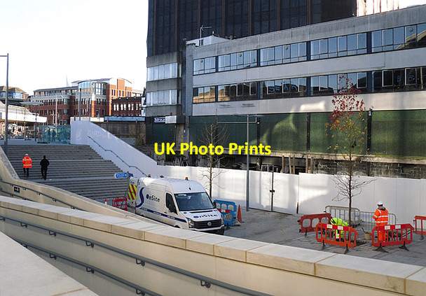 Photo 6"x4" New-look pedestrian access at Station Hill Reading c2014